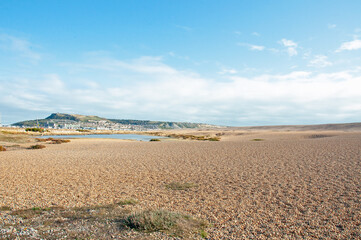 Summertime scenery in Dorset, England.