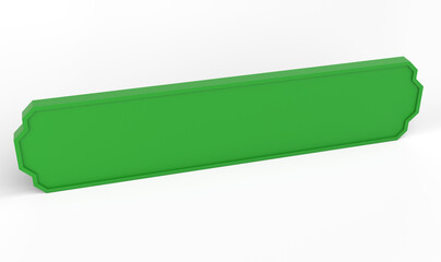 Eid Green Text Frame