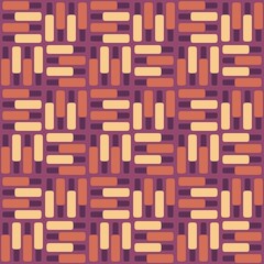 Simple abstract seamless pattern - accent for any surfaces.