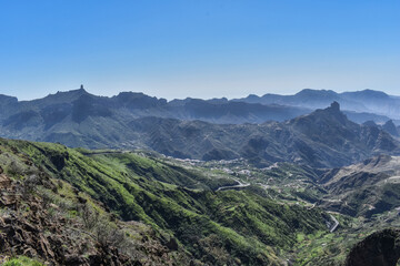 Mountain range on Gran Canaria