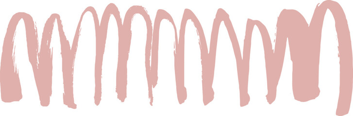 Abstract Pink Paint Brush