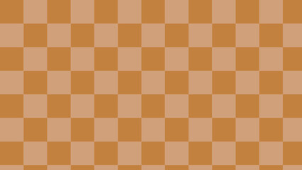 orange checkered, plaid, gingham, tartan pattern background