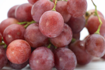 Ripe sweet grapes, closeup
