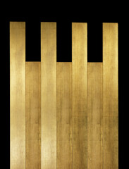 Texture of a gold leaf floor 