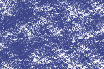 Grunge background blue and white. Texture of chips, cracks, scratches, scuffs, dust, dirt. Dark monochrome surface. Old vintage vector pattern