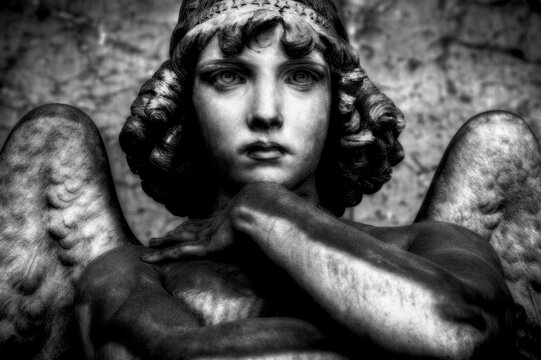 Ange du cimeti&egrave;re de G&ecirc;nes en Italie 