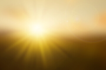 Fototapeta premium sunrise blur background