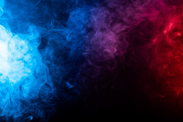 Obraz na płótnie Canvas Black background with smoke colours