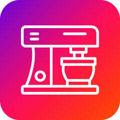 Mixer Vector Icon Design Illustration