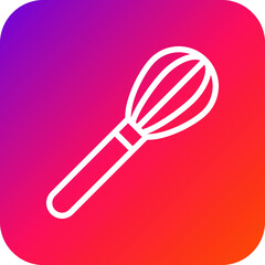 Whisk Vector Icon Design Illustration