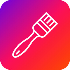 Pastry brush Vector Icon Design Illustration