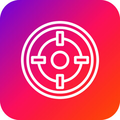 Target Vector Icon Design Illustration
