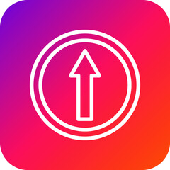 Forward Vector Icon Design Illustration