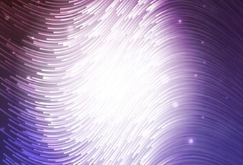 Obraz premium Light Purple vector backdrop with wry lines.
