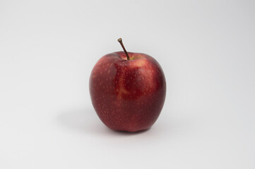 red apple Royal Gala isolated on white background