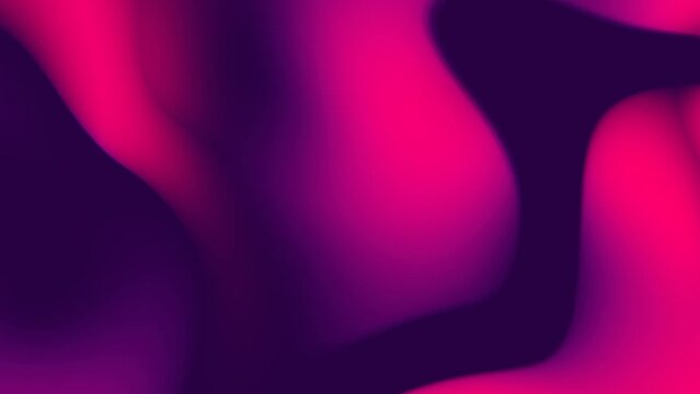 Fondo en video Motion Graphics de ondas suaves con gradientes colores c&aacute;lidos y rosas 