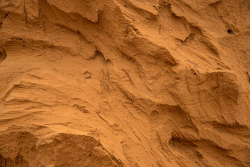 Fragment of a sand hill in the Kalmykia desert