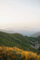 Ukraine.  Journey to the mountains.