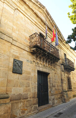 Fototapeta na wymiar Museo Perez Comendador en Hervás, provincia de Cáceres, Extremadura, España