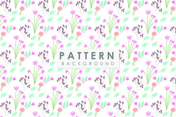 Colorful ditsy floral print background Floral Background Pattern Design Floral Pattern Design