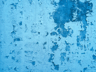 Fototapeta na wymiar Blue wall abstract structure background .