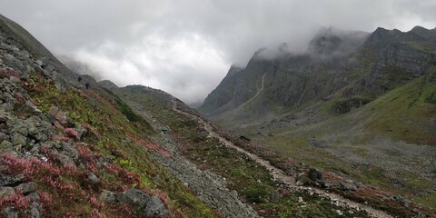 view from the mountain