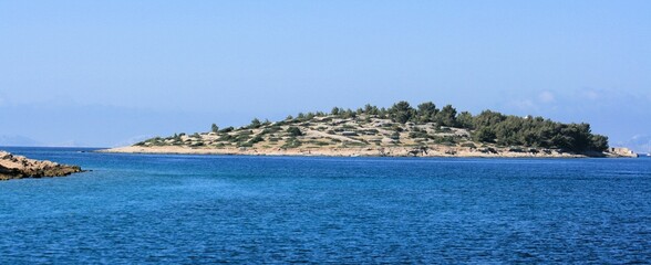 Naklejka premium lovely islands in national park Kornati, Croatia