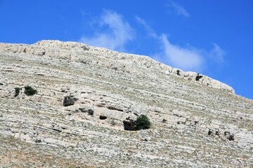 close up of an island in national park Kornati, Croatia