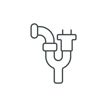 Plumbing Icons  Symbol Vector Elements For Infographic Web