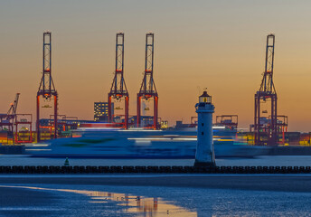 New Brighton Lighthouse in Liverpool