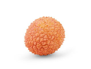Litchi isolated on white background