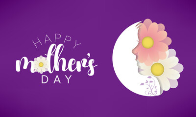 Mother's Day is a celebration honoring the mother of the family, as well as motherhood, maternal bonds, and the influence of mothers in society. It is held on the second Sunday of May. vector art