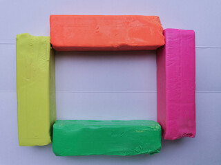 background white with colors