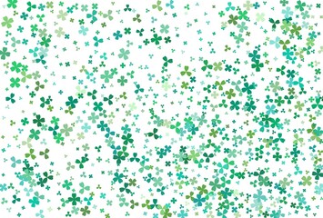 Clover background. Clover leaf, St. Patrick day background