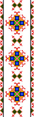 ukrainian national ornament texture background pattern