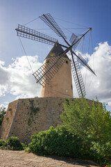 Windmill near Palma de Mallorca (Spain)