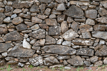Imagen de un hermoso muro de piedra para utilizar como fondo.  