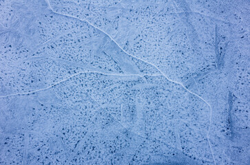 Refrozen Ice Crystals with Cracks, Texture