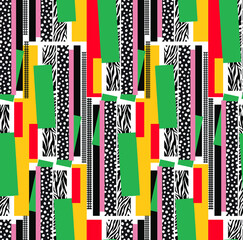 Textile print  pattern. abstract  seamless fabric and digital print pattern. geometric print pattern for textile design and fabrics.