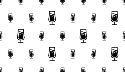 Drink Juice Glass Icon Seamless Pattern M_2203004