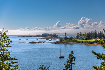 Foxboro thorofare in Maine