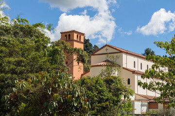 Benedictine monastery of  Guatape, Colombia (Monasterio Hermanas Benedictinas El Paraclito Divino).