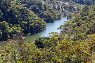 Landscape around Guatape, Antoquia, Colombia.