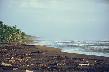 A beahc in Costa Rica
