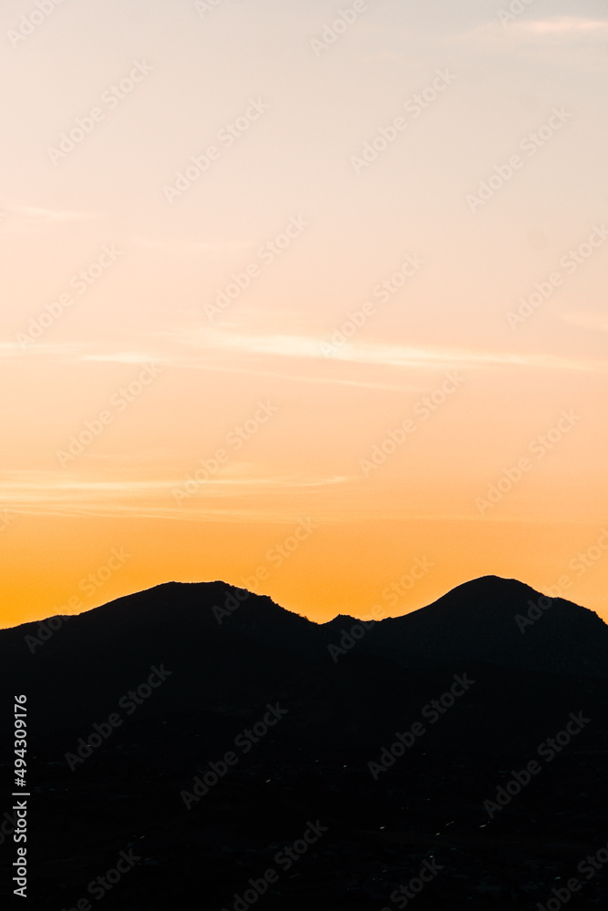 Canvas Prints arizona sunset