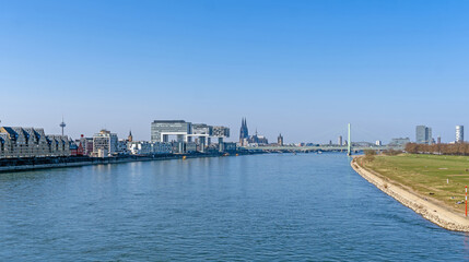 Fototapeta na wymiar Köln-Panorama