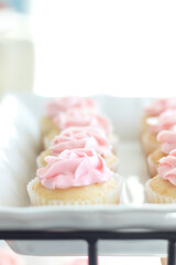 pink cupcakes