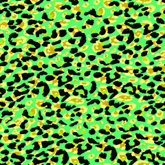 Textile print  pattern. abstract leopard seamless fabric and digital print pattern.