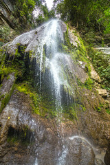 Las Pozas, a surrealist botanical garden in Xilitla Mexico by Edward James waterfall