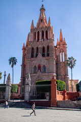 Fototapeta premium San Miguel de Allende, Guanajuato Mexico. February 22, 2015. Views of downtown San Miguel de Allende, Guanajuato Mexico.